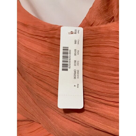 J Crew Silk Midi Dress 4 Draped Ruched Preppy Minimalist Luxury HOCO 100% Silk - Picture 6 of 10